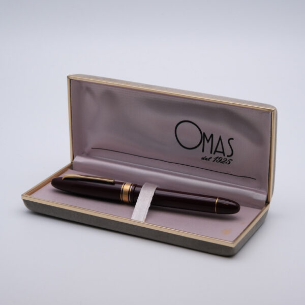 OM0107 - Omas - Ogiva Bordeaux - Collectible fountain pens & more -1-3