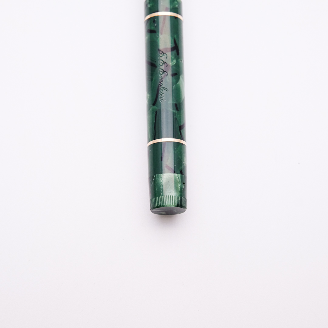 OM0056 - Omas - Ercolessi Green Celluloid LE 1250-1921 - Collectible pens - fountain pen & More-7