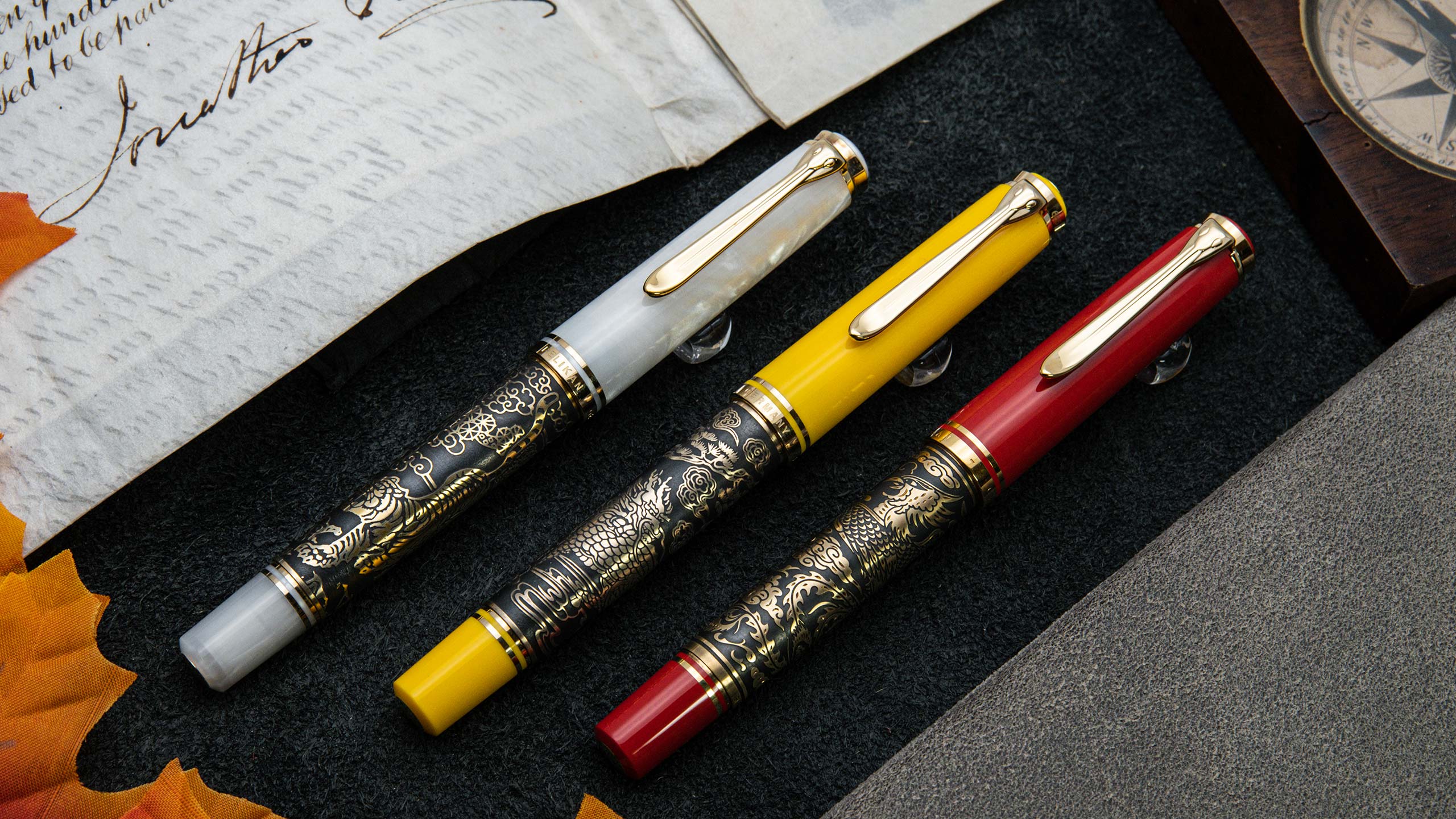 PE0033 - Pelikan - Golden Phoenix - Collectible pens & more PE0032 - Pelikan - Kirin - Collectible pens & more-13 PE0018 - Pelika - White tiger