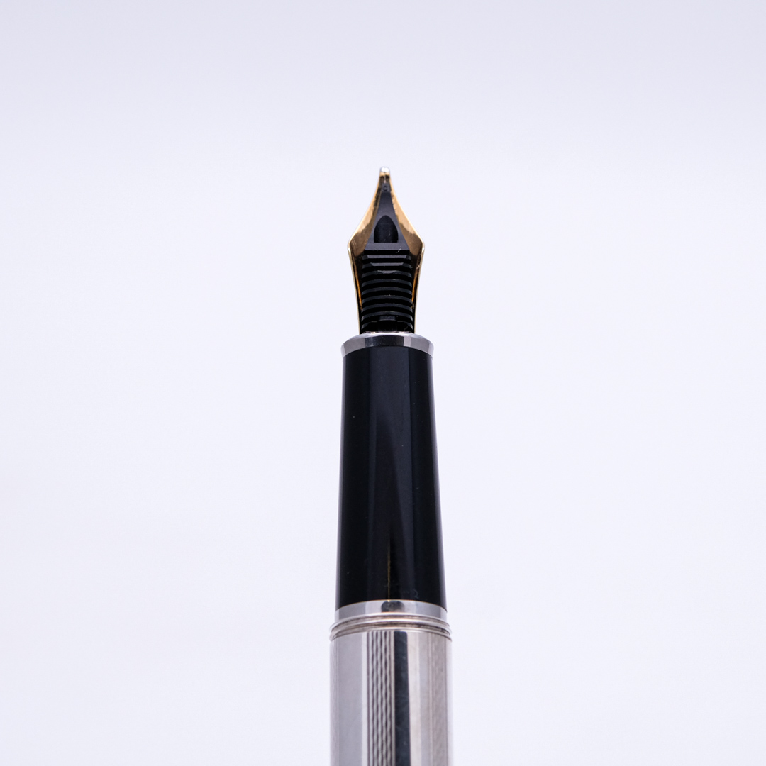 MB0287 - Montblanc - 145 True Silver - Collectible pens fountain pen & more -1