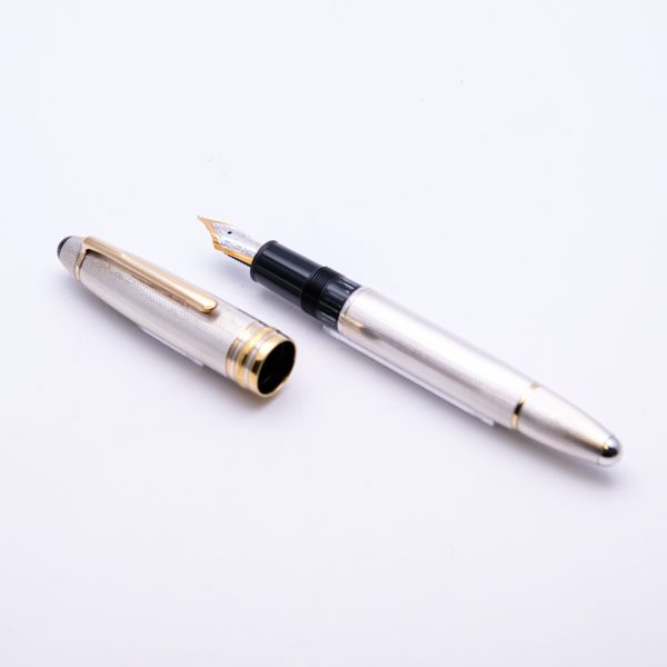 MB0288 - Montblanc - 146 Solit Barley silver W-Germany - Collectible pens fountain pen & more