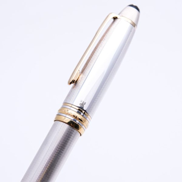 MB0288 - Montblanc - 146 Solit Barley silver W-Germany - Collectible pens fountain pen & more