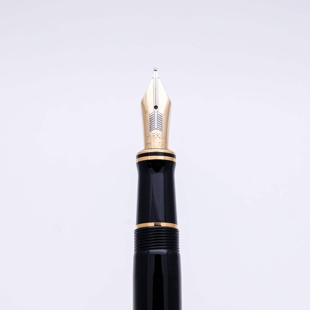 Parker doufold centennial black - Collectible pens fountain pen & More-2