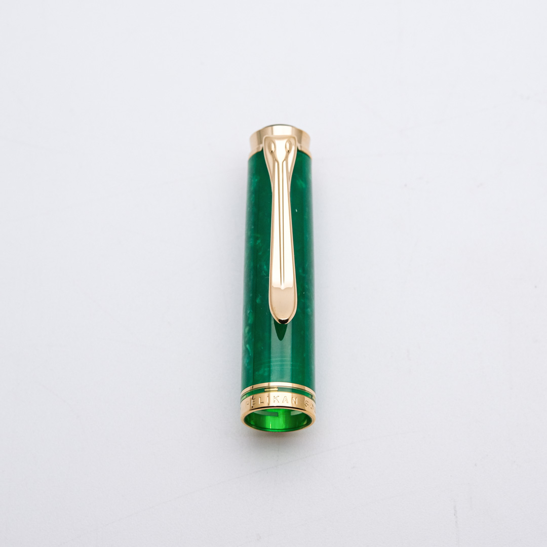 PE0054 - Pelikan - m320 Green - Collectible fountain pens & more -1