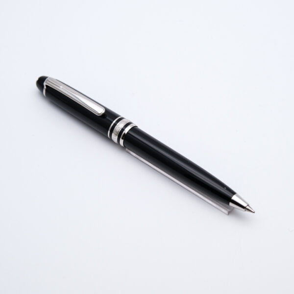 MB0426 - Montlbanc - Mozart black platino - Collectible fountain pens & more -1-3