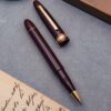 OM0024 - Omas - Ogiva Burgundy red med size - Collectiblepens - fountain pen & more