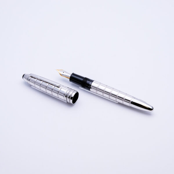 Montblanc - 146 Solitaire Platinum Plated Facet - Collectible pens - fountain pen & more