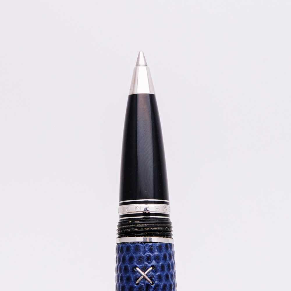 MB0127 - Montblanc - Boheme Ethui Blue Lizard skin - collectible pens & More