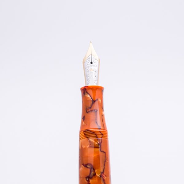 ST0012 - Stipula - Etruria Orange Celluloid - Collectible pens - fountain pen & More