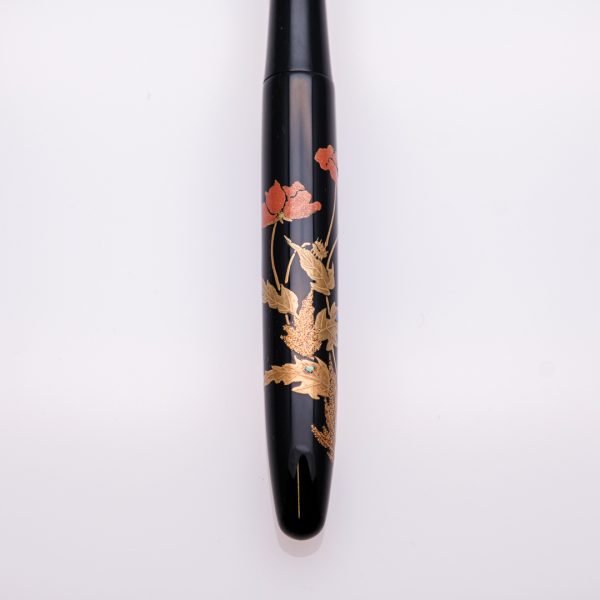 OT0033 - Platinum - Classic Resin Maki-E Flowers - Collectible pens - fountain pen & More copia