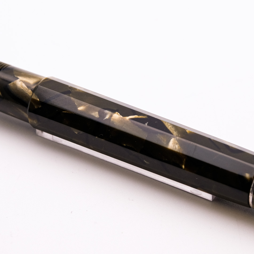 OM0048 - Omas - Extra saft Green Celluloid - Collcetiblepens Fountain pens and more-10