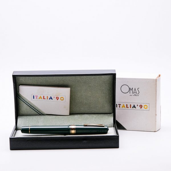 OM0071 - Omas - Italia 90 verde - Collectible pens fountain pen & More