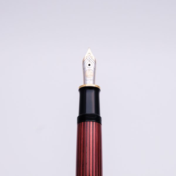 PE0024 - Pelikan - M400 Red-black - Collectible pens - fountain pen & More-2