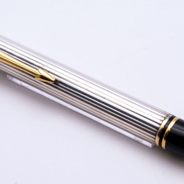 PK0037 - Parker - Duofold Solid silver MK1 - Collectible pens fountain pen & More