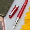 MG0029 - Montegrappa - 1930 Red Limited Edition 1000 - Collcetible pens Fountain pens and more-1