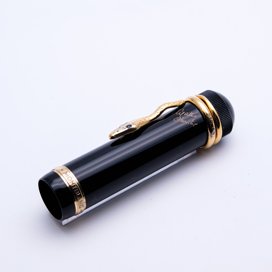 MB0322 - Montblanc - Writers Edition Agatha Christie 4810 - Collectible fountain pen and more