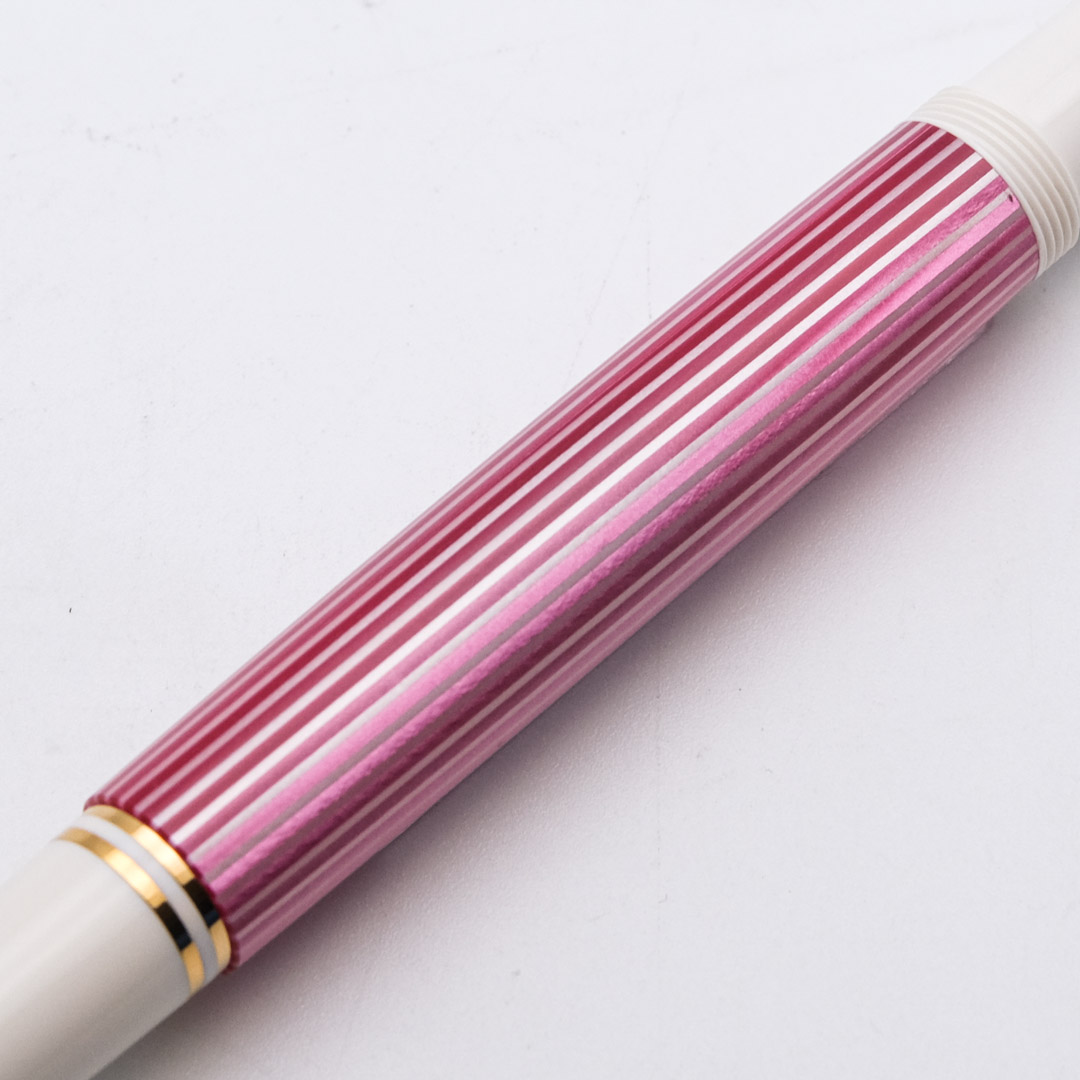 PE0047-48 - Pelikan - m600 Pink Striped - Collectible fountain pens & more