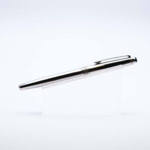 MB0566 - Montblanc - Solitaire stainless steel - Collectible fountain pens & more-1