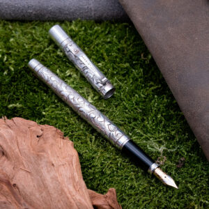 OT0105 - Yar o led - Viceroy Victorian silver - Collectible fountain pens & more-1-3